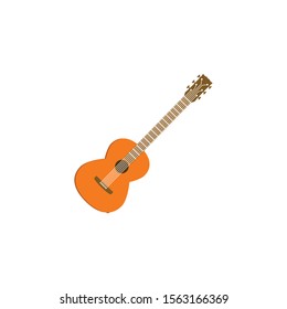 guitar vector icon or symbol music