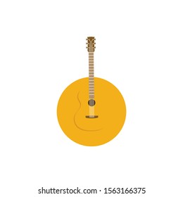 guitar vector icon or symbol music