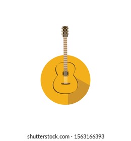 guitar vector icon or symbol music