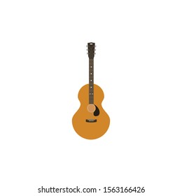 guitar vector icon or symbol music