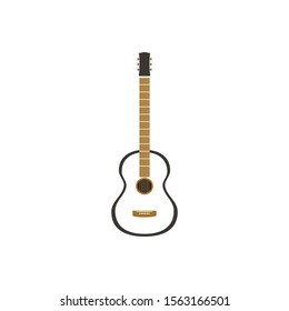 guitar vector icon or symbol music