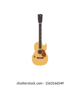 guitar vector icon or symbol music
