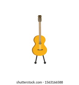 guitar vector icon or symbol music