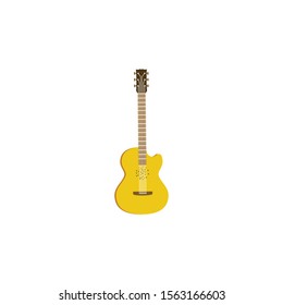 guitar vector icon or symbol music