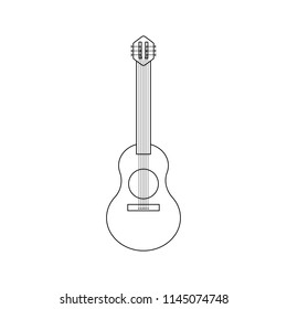 Guitar vector illustration