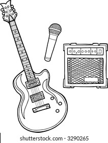 Guitar Vector Illustration