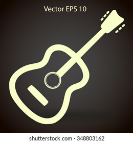 guitar vector illustration