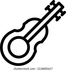 guitar Vector illustration on a transparent background. Premium quality symbols. Glyphs  vector icon for concept and graphic design.