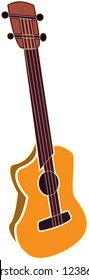 guitar vector image