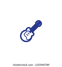 Guitar vector isolated icon