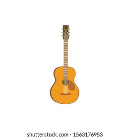 guitar vector, music icon or symbol.