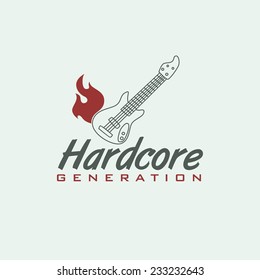guitar vintage style music generation
