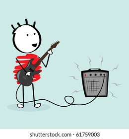guitarist schoolboy