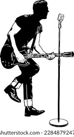 "Guitarist Vector Illustration"
"Rockstar Guitarist Flat Illustration"
"Concert Stage Vector Illustration"