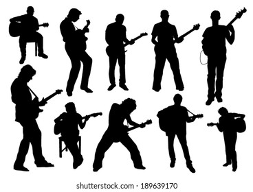 Guitarists Silhouettes