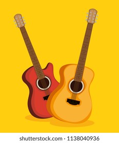 guitars electric and acoustic instruments