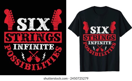 Guitars Funny T-shirt, guitar player, musician tee shirt, Guitarist shirts, Music Tees, Acoustic Guitar T Shirt