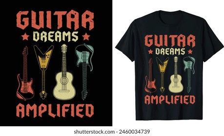 Guitars Funny T-shirt, guitar player, musician tee shirt, Guitarist shirts, Music Tees, Acoustic Guitar T-Shirt