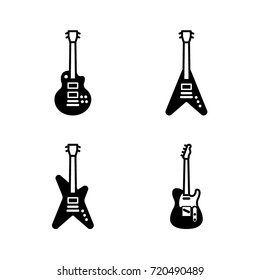 Guitars Icon Set