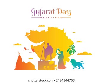 Celebraciones del Día de la Fundación Gujarat, Día de la Fundación Gujarat, Iconos famosos de Gujarat, 1 de mayo.