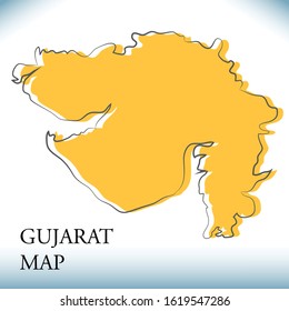 Gujarat map vector Images, Stock Photos & Vectors | Shutterstock