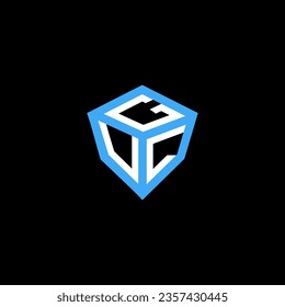 GUL letter logo vector design, GUL simple and modern logo. GUL luxurious alphabet design  