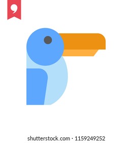 Gull vector icon