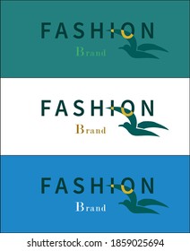 Gull.Simple logo.Ocean vibe.Vector illustration for your brand.10EPS