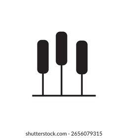 design de elemento de ilustração de ícone da ravina