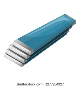 Gum stick icon. Cartoon of gum stick vector icon for web design isolated on white background