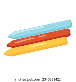 Gum sticks icon cartoon vector. Candy pack. Gummy package