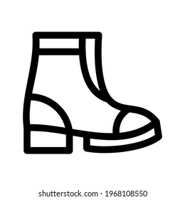 gumboots icon or logo isolated sign symbol vector illustration - high quality black style vector icons
