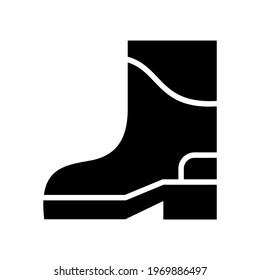 gumboots icon or logo isolated sign symbol vector illustration - high quality black style vector icons
