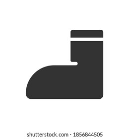 gumboots rubber boot icon vector illustration