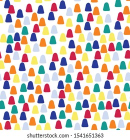 Gumdrops colorful holiday repeat vector surface pattern design