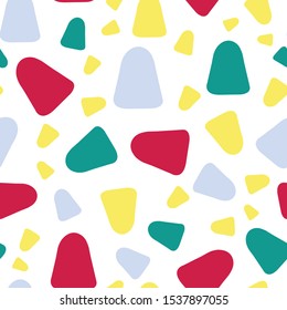 Gumdrops scattered background, holiday repeat vector christmas surface pattern