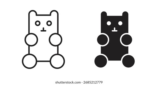 Gummibär Symbol, Vektorsymbol