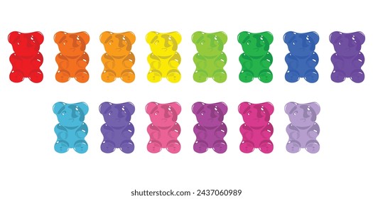 Gummy bear jelly teddy marmalade sweet treat candy toy sweetness dessert lollipop sugar colorful bright color juicy kids food child snack