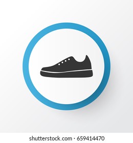 Gumshoes Icon Symbol. Premium Quality Isolated Sneakers Element In Trendy Style.