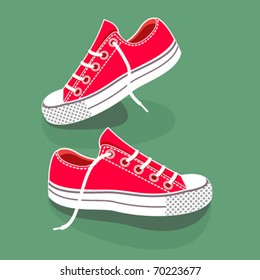 Gumshoes for sport.