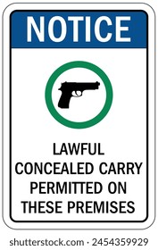Geschütz erlaubt Schild und Etiketten