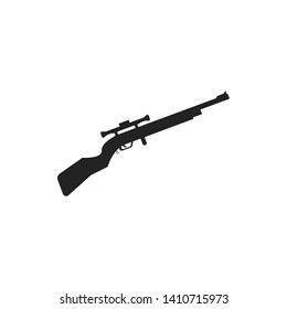 Gun army logo design vector illustration