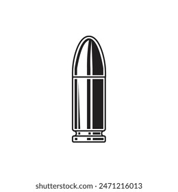 Munition für Geschützkugeln Vektorillustration