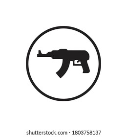 diseño de vectores de icono de cañón y balas
