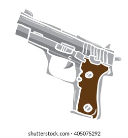 caricatura de arma