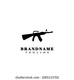 Logo-Schablone für Gewebedesign, Vektorgrafik