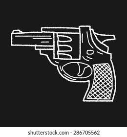 gun doodle