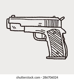 gun doodle