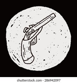 gun doodle