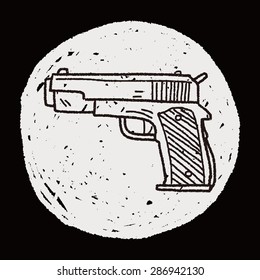 gun doodle